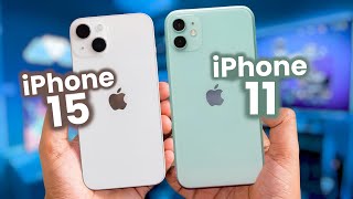 iPhone 15 vs iPhone 11 ¿Merece la Pena El Cambio [upl. by Giliane234]