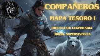 Skyrim Supervivencia Legendaria  Cama Gratis y Unión a los Compañeros  Camino al Guerrero de Ébano [upl. by Nhoj]