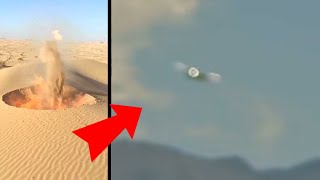 Incredible volcano appeared in Arabian desert UFO seen in Nevado de Toluca mountain [upl. by Dnomyaw3]