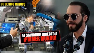 😱¡ESTO ES UNA LOCURA NAYIB BUKELE LLEVA A EL SALVADOR A LA CIMA CON TECNOLOGIA ¡DE PRIMER MUNDO😎 [upl. by Eelorac]