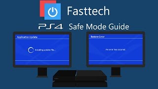 PS4 Safe Mode Guide Fix Restore Error Update Error Factory Settings Initialize PS4 [upl. by Atikim]