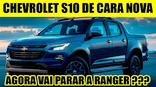 CHEVROLET S10 2025 DE CARA NOVA FICOU BONITA  SERÁ QUE VAI PARA A RANGER [upl. by Chappelka272]