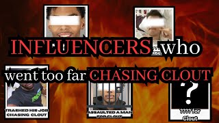 FIVE Influencers who went TOO FAR CHASING CLOUT [upl. by Slemmer]