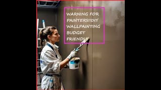 PAINT LIKE A PRO ON A BUDGET DIY Wall Painting Hacks for Beginners Unpredictableakshata [upl. by Spense]