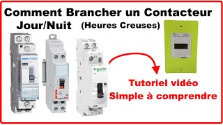 Comment câbler un contacteur pour chauffeeau [upl. by Hcaz]