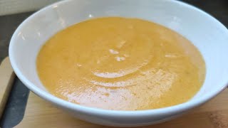 velouté de carottes et pomme de terre  oignon de grand  mère avec peu dingrédients [upl. by Slen45]