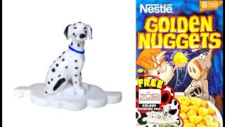 Golden Nuggets 102 Dalmatians Dog Toys amp Cereal Advert 2000 [upl. by Feer982]