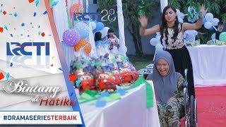 BINTANG DI HATIKU  Gawattt Sandra Sengaja Mendorong Kursi Roda Murti Ke Arah Meja 19 Juli 2017 [upl. by Ardelis]