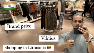 shopping in Lithuania Vilnius exploring malls of Lithuania Vilnius amp college project in Vilnius tech [upl. by O'Conner636]