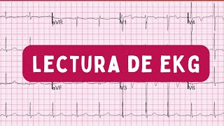 E3  LECTURA DE EKG Sistema de Conducción  Cardiología [upl. by Ernestus]