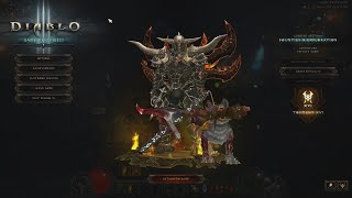 Diablo 3 Season 33 Start 115 Min GR 100 Speed Para 870 WW Rend BarbSSF [upl. by Nylrac412]