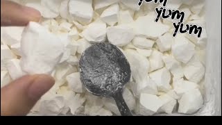 Cornstarch chunks eating [upl. by Arundel]