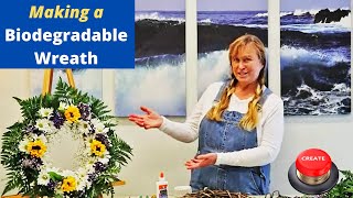 Build a Biodegradable Wreath  San Diego Burial at Sea [upl. by Domash]