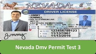 Nevada DMV Permit Test 3 [upl. by Aeneas315]