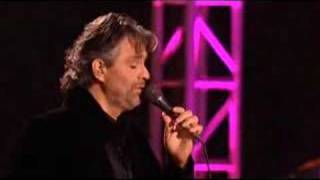 Andrea Bocelli quotCant Help Falling In Lovequoton stage [upl. by Pascia]