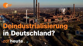 Energiekosten Rohstoffe Inflation Stresstest für den Wirtschaftsstandort Deutschland  ZDFwiso [upl. by Negah748]