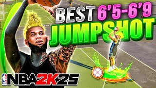 BEST 6569 JUMPSHOT IN NBA 2K25 BEST SPOTUP JUMPER FOR COMP [upl. by Riane119]