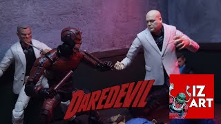 Daredevil Hallway Fight Stop Motion Short Daredevil vs Kingpin [upl. by Llerut]