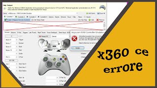 X360ce error اصلاح وتشغيل جميع الالعاب 🎮🎮🪛🪛🪛 [upl. by Islek]