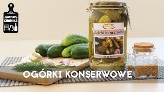 Jak zrobić 23 🥒 Ogórki konserwowe  Piwniczka Chomika [upl. by Hammond]