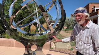 St Johns College  Armillary Sphere Demonstration with Bill Donahue [upl. by Salesin]