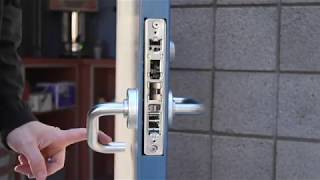 Mortise Lock Install  Marshall Best Security [upl. by Llerraj]