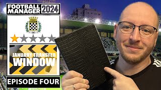 JANUARY TRANSFER WINDOW LIVE  BOAVISTA FC EPISODE 4  FM24 LETS PLAY [upl. by Imoan]