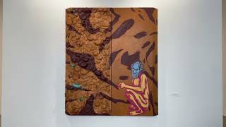 Julian Schnabel  Aborigine Painting 1980  Vito Schnabel Gallery [upl. by Kallman]