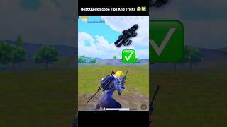 Best Quick Scope Tips And Tricks 🤯✅ pubgmobile mrijazplays pubgtips tipsandtricks [upl. by Yadrahs]