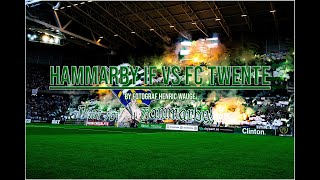 Swedish Hammarby Supporters against Twente  Uefa Europa Conference League [upl. by Clippard]