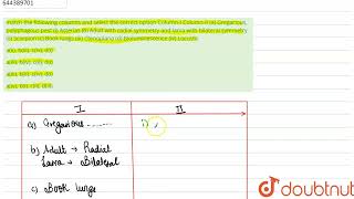 match the following columnsand select the correct option\nColumnI\t\tColumnII\na\tGregariou [upl. by Artenal783]