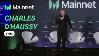 The Power of Token Holders with dYdXs Charles dHaussy  Mainnet 2024 [upl. by Harrie]