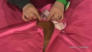 Sew a simple satin cape for your little princess [upl. by Nerrej]