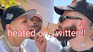 Caleb Plant and Edgar Berlanga exchange HEATED words on twitter [upl. by Oringa]