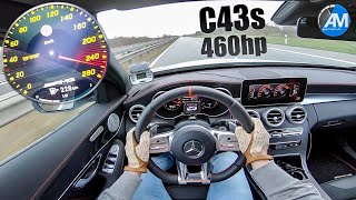 AMG C43s 460hp  0263 kmh acceleration🏁 [upl. by Adnawt41]