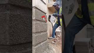 How to apply Tyrolean on external walls [upl. by Doubler]