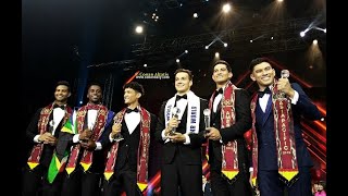 Mr World 2019 Jack Heslewood with continental zone winners [upl. by Htide]