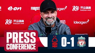 REALLY SPECIAL KLOPP ON NUNEZ WINNER  Forest 01 Liverpool  LFC Press Conference [upl. by Merle]