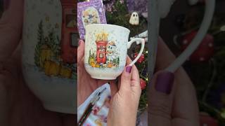 De laquarelle à lobjet final 💜studiovlog carte aquarelle tasse mug creatrice [upl. by Mcneil293]