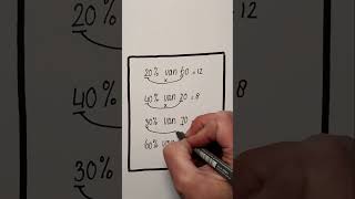 Wiskunde hacks  Rekentrucjes  Math tips and tricks  procenten  percentage MevrouwPi [upl. by Ferde]