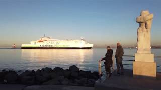 4K  Warnemünde  Frühlingsgefühle im Winter [upl. by Arnuad]