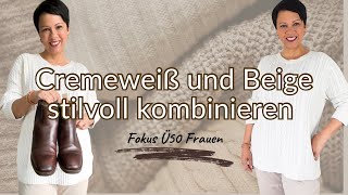 Cremeweiß und Beige  OutfitInspiration [upl. by Aysan830]