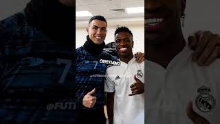 VINÍCIUS JÚNIOR COPIANDO CR7 futebolesporte selecaobrasileira prismlivestudio bahia shortvideo [upl. by Cleavland]