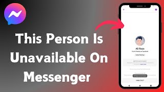 How To Fix This Person Is Unavailable On Messenger [upl. by Helbonnah61]