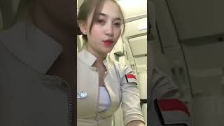 flight attendant vlog airplane stewardess americanairline stewardess pilot132 [upl. by Leuqram57]