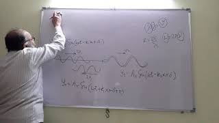 57 Relation between Amplitudes of Incident Reflected and Transmitted Waves in a String [upl. by Milks]