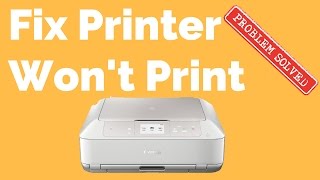 How to Fix A Printer That Wont Print [upl. by Rudin]