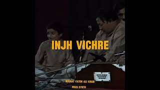 INJH VICHRE  Nusrat Fateh Ali Khan  Synth Remix [upl. by Francoise602]