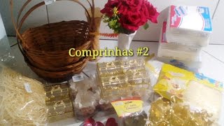 Preparativos para o meu casamento 2 Comprinhas Lembrancinhas Daminhas Forminhas de doces [upl. by Nessie]