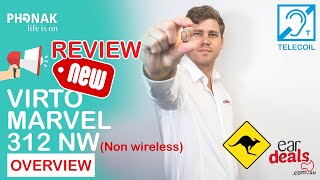 Phonak Virto Marvel 312 NW Hearing Aid  Overview [upl. by Allwein]